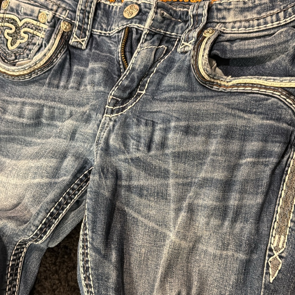Rock Revival Light Blue Relaxed Jeans